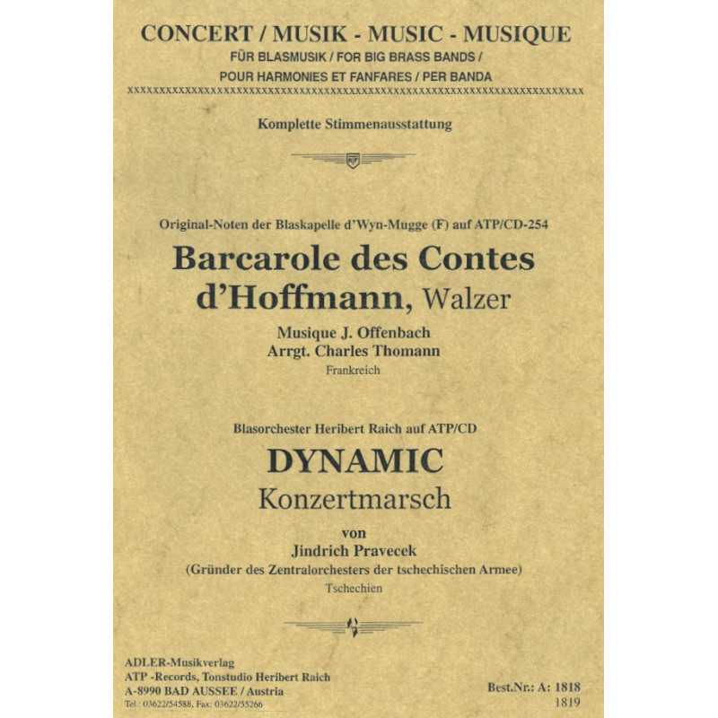 Barcarole des Contes d'Hoffmann