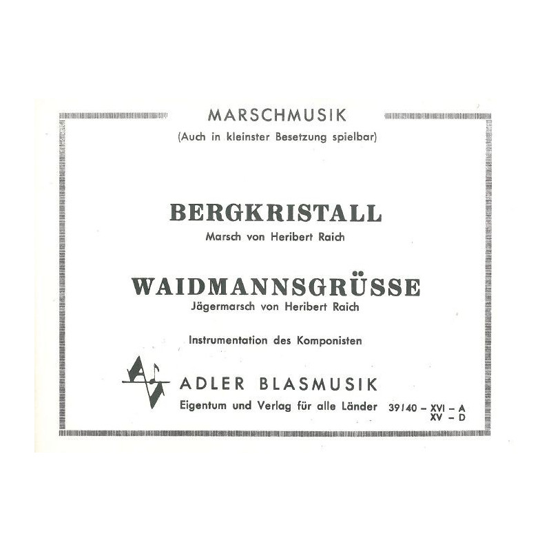 Waidmannsgrüße-Marsch