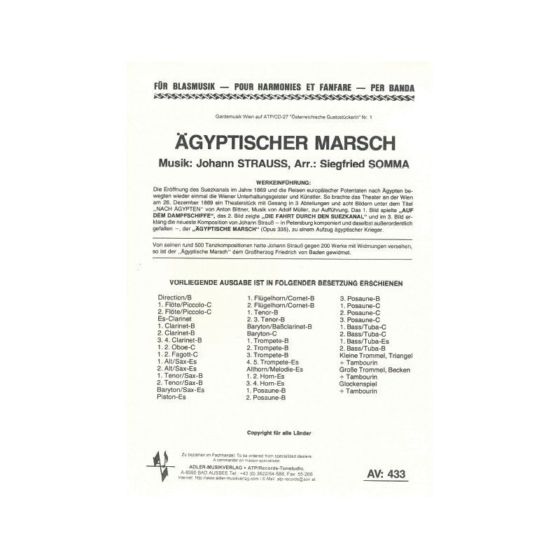 Ägyptischer Marsch