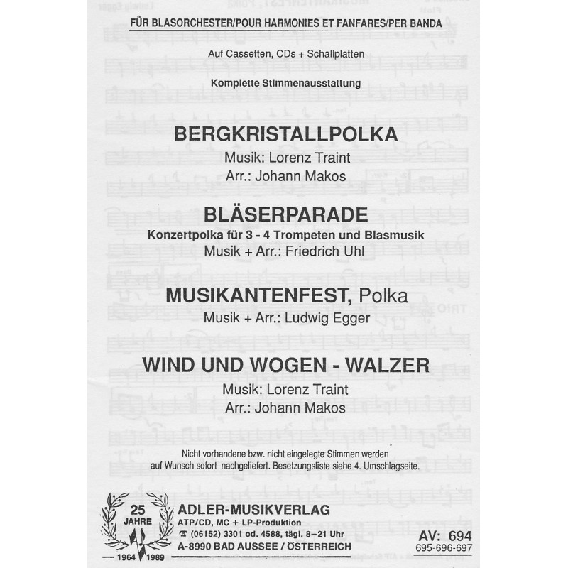 Wind und Wogen - Walzer