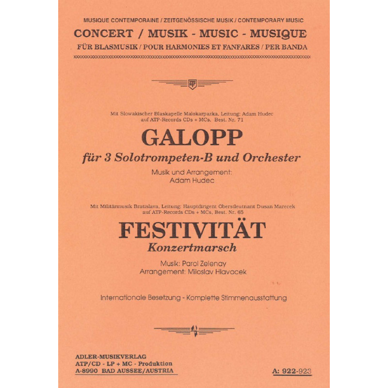 Galopp (für 3 Solo-Trompeten)