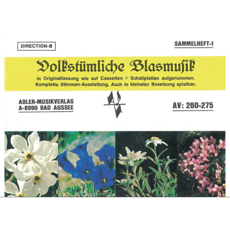 Volkstümliche Blasmusik - Sammelheft 1