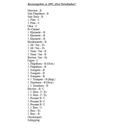 Zwei Turteltauben Besetzungsliste