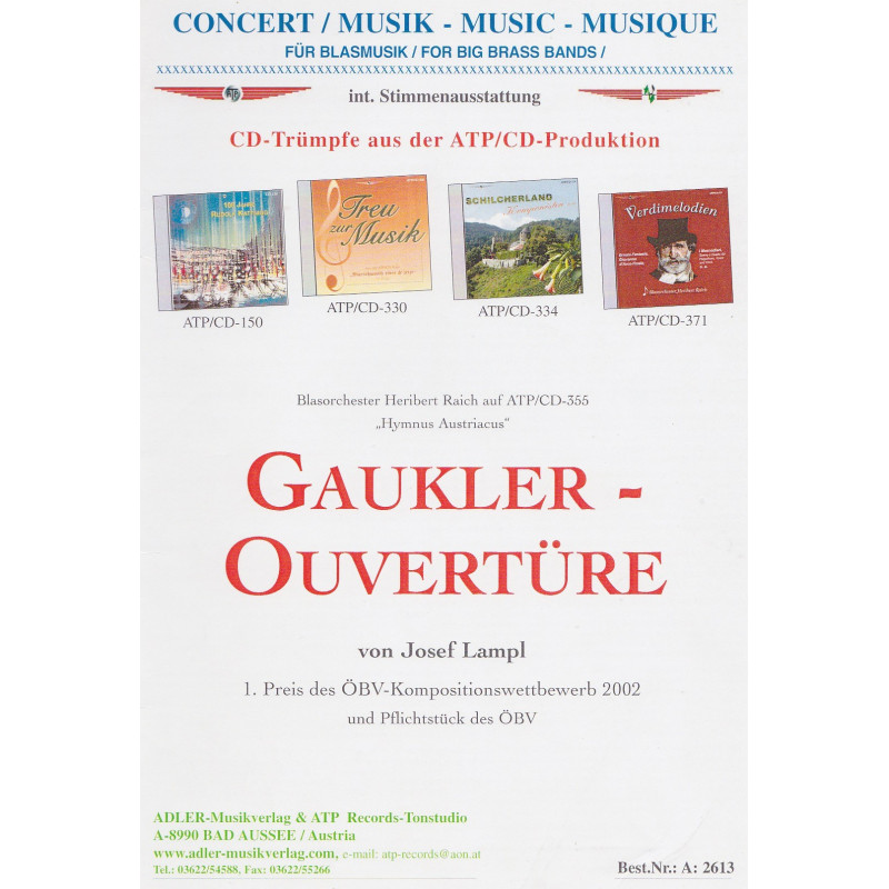 Gaukler - Ouvertüre