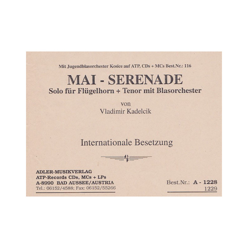 Mai - Serenade (Doppelnummer)