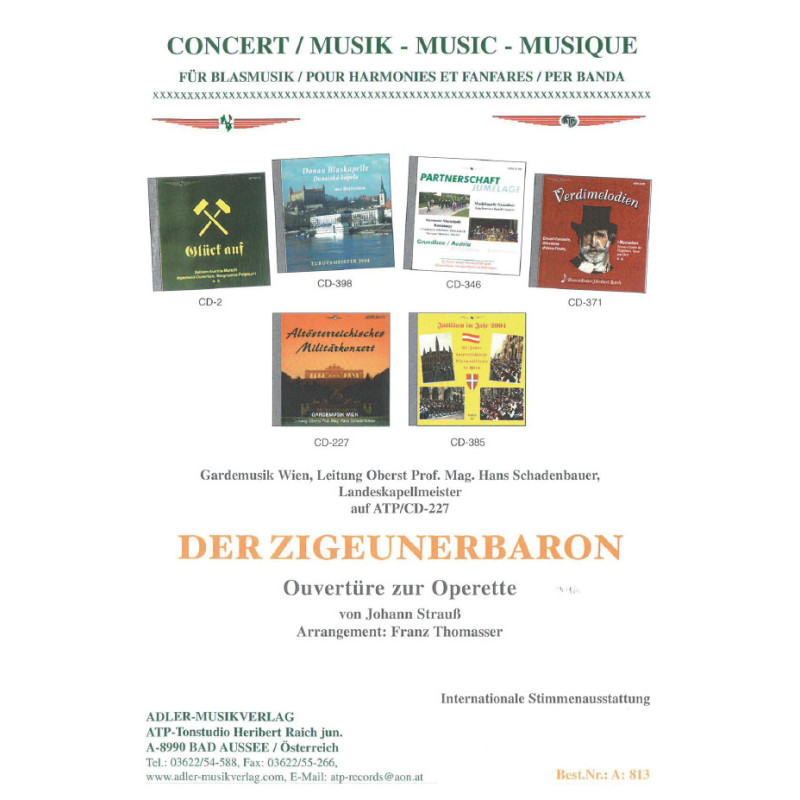 Der Zigeunerbaron (Ouvertüre zur Operette)