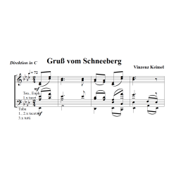 Gruß vom Schneeberg